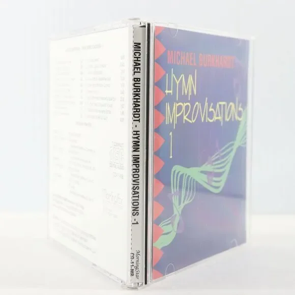 Michael Burkhardt Hymn Improvisations 1, Organ (CD, 1993, MorningStar) CD-11-MB
